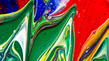 Akrilik renk resminin güzel soyut arkaplanı