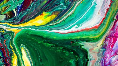 Akrilik renk resminin güzel soyut arkaplanı