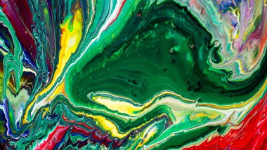 Akrilik renk resminin güzel soyut arkaplanı