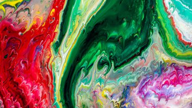 Akrilik renk resminin güzel soyut arkaplanı