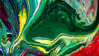 Akrilik renk resminin güzel soyut arkaplanı