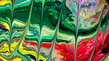 Akrilik renk resminin güzel soyut arkaplanı