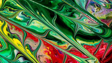 Akrilik renk resminin güzel soyut arkaplanı