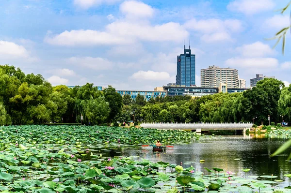 Nanhu Park Peyzajı, Changchun, Çin