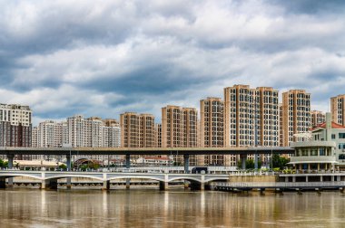 Yitong Nehri Manzara, Changchun, Çin