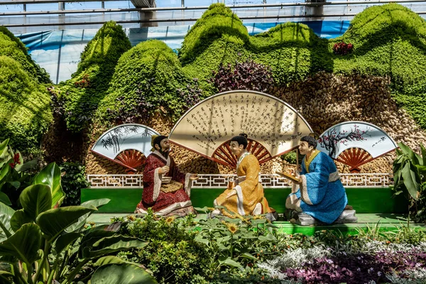 第19届中国长春国际食品博览会 植物展区现场 — 图库照片
