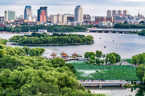 Krajina Nanhu Park Changchun Čína — Stock fotografie