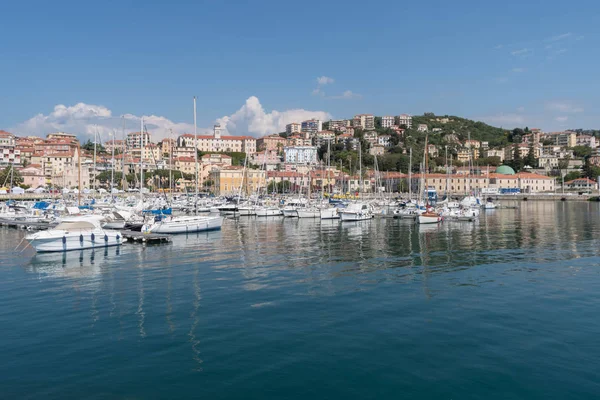 Italienska Rivieran Vid Havet Semesterorten Turist Imperia — Stockfoto