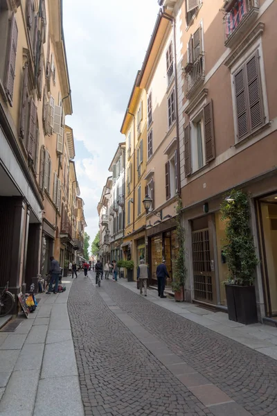 Cremona Italie Mai 2018 Rue Dans Vieille Ville Cremona Région — Photo