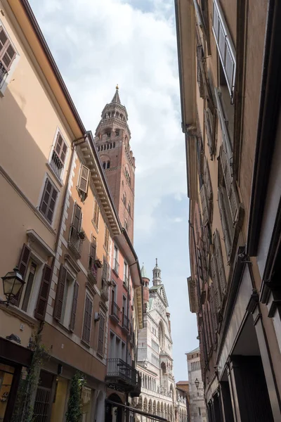 Cremona Italie Mai 2018 Rue Dans Vieille Ville Cremona Région — Photo