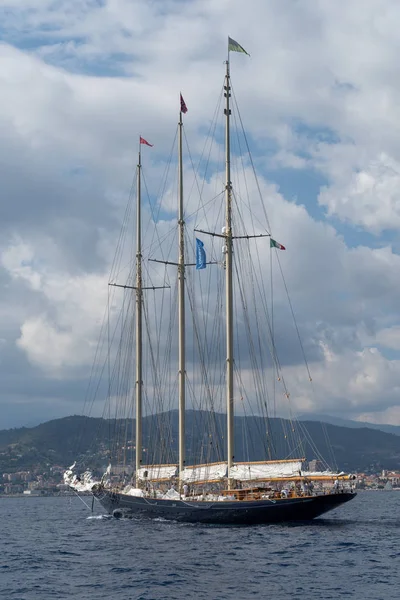 Imperia Italia Septiembre 2018 Etapa Del Panerai Classic Yachts Challenge —  Fotos de Stock