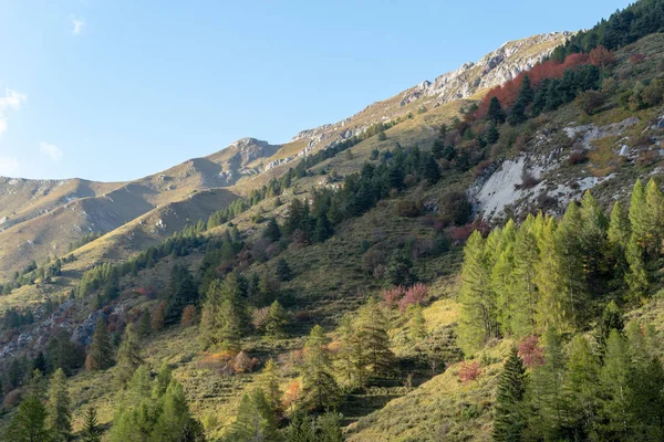 Italië Ligurische Alpen Het Najaar — Stockfoto