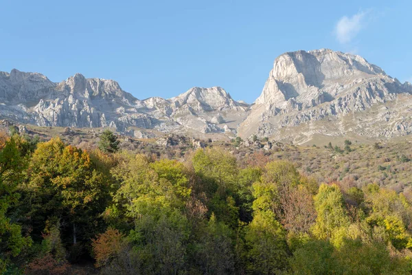 Itália Alpes Ligúria Outono — Fotografia de Stock