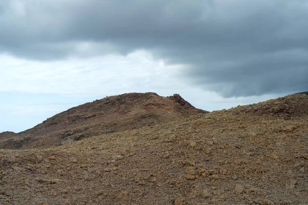 Sağlam Manzara Volkanik Kaya Lanzarote Adası Kanarya Adaları Spanya — Stok fotoğraf