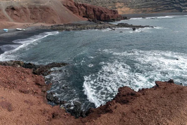 Sea Rocks Golfo Lanzarote Canary Islands — Stock Photo, Image