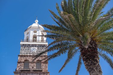 Saat Kulesi Nuestra Senora de Guadalupe Teguise Lanzarote, Kanarya içinde Kilisesi
