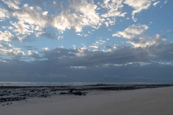 Ранок Подання Пляжу Корралехо Острові Фуертевентура Канарські Острови Іспанія — стокове фото
