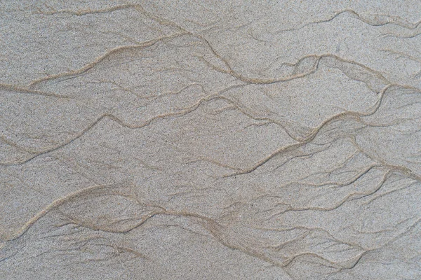 Beautiful Natural Texture Design Left Tide Beach — Stock Photo, Image