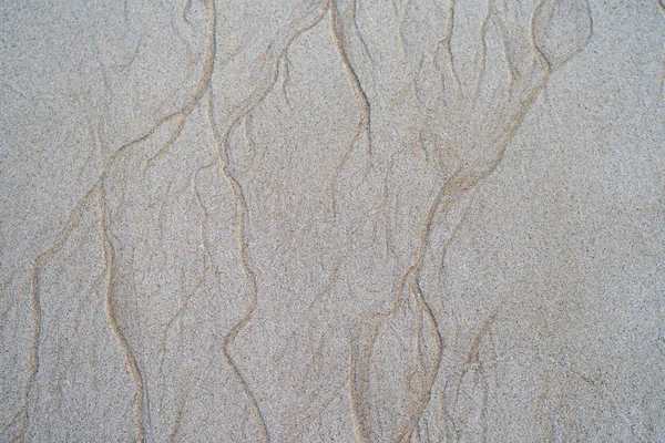 Hermoso Diseño Textura Natural Dejado Por Marea Playa — Foto de Stock