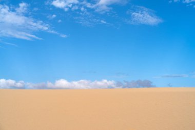 Kumul, Corralejo Tabiat Parkı, Fuerteventura, Kanarya Adaları, İspanya