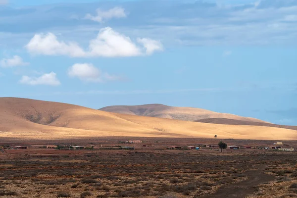 Trockene Und Felsige Berge Fuerteventura Kanarische Inseln Spanien — Stockfoto