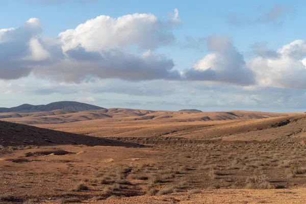 Volkanik Manzara Fuerteventura Kanarya Adaları Spanya — Stok fotoğraf