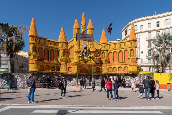 86 Menton citron festival — Stockfoto