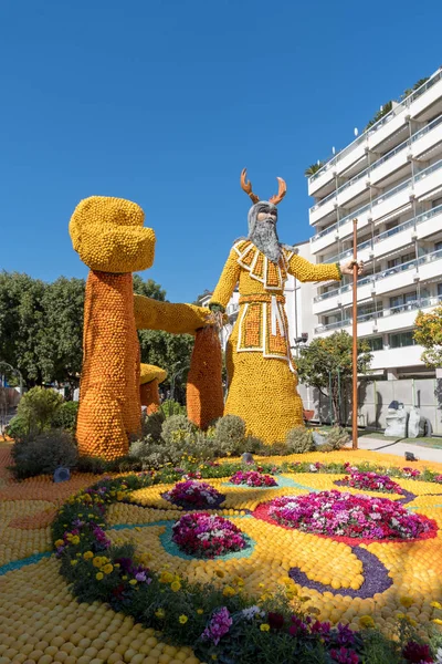 86 Festival de limón de Menton — Foto de Stock