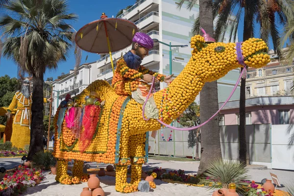 86a Festa del limone di Mentone — Foto Stock