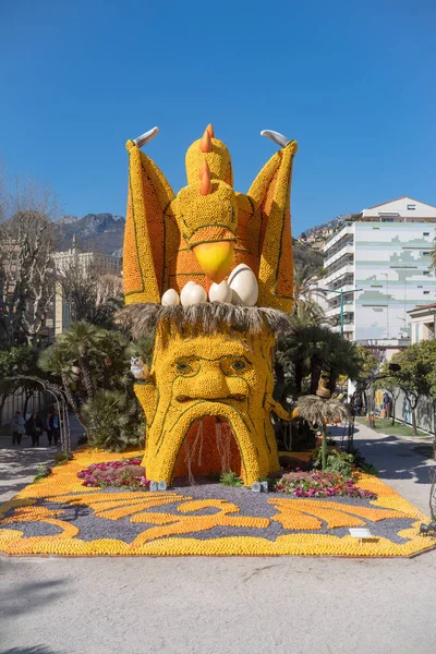 86. Menton-Zitronenfest — Stockfoto