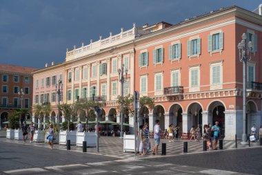 Nice, Fransa. Massena square