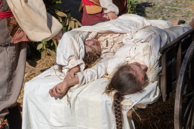 Katılımcılar re-enactment tarihi
