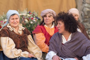 Katılımcılar re-enactment tarihi