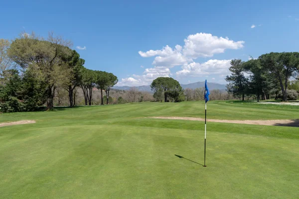 Golfbana — Stockfoto