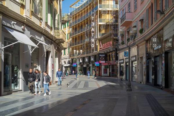 Vista sulla strada di Sanremo — Foto Stock