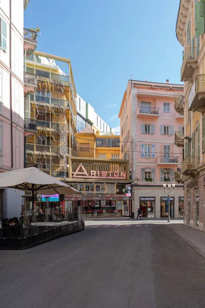 Sanremo, Italia, Street view, Ariston Theatre —  Fotos de Stock