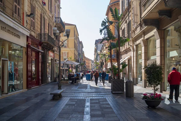 Straatmening van Sanremo, Italië — Stockfoto