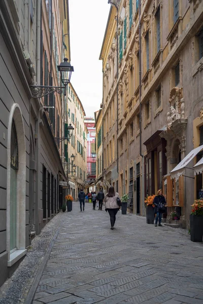 Calle vista de Sanremo, Italia —  Fotos de Stock