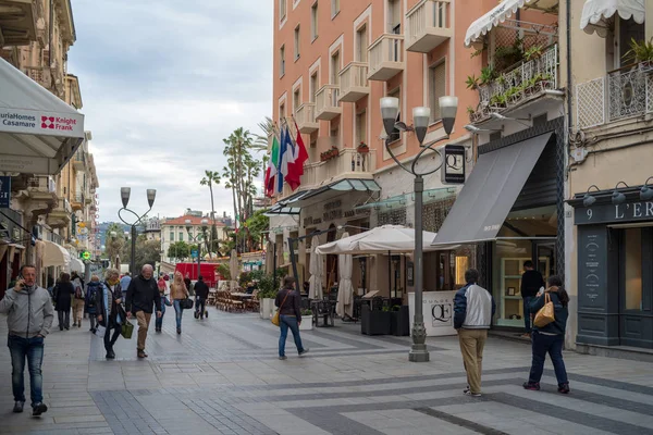 Vista sulla strada di Sanremo — Foto Stock