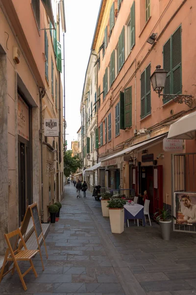 Calle vista de Sanremo, Italia —  Fotos de Stock
