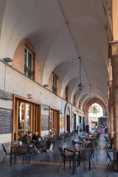 Vista de rua de Sanremo, Itália — Fotografia de Stock