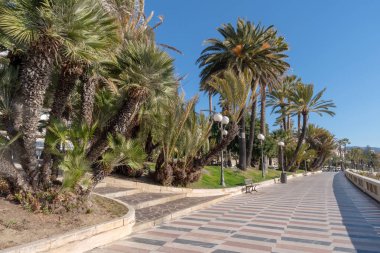 Promenade İmparatoriçe (Via Imperatrice), Sanremo, İtalya