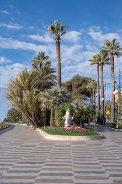 Promenade İmparatoriçe (Via Imperatrice), Sanremo, İtalya