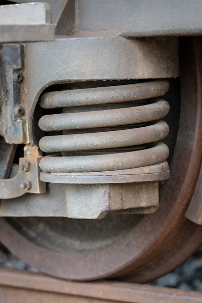 Detalles del tren viejo — Foto de Stock