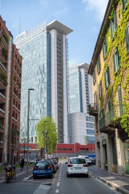 Porta Nuova District, Milano, Lombardiya, İtalya