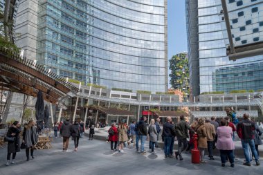 Porta Nuova District, Milano, Lombardiya, İtalya