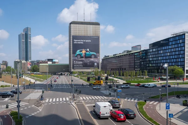 Porta Nuova District, Milano, Lombardiya, İtalya — Stok fotoğraf