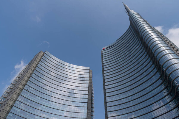 Башня UniCredit, Милан, Италия
