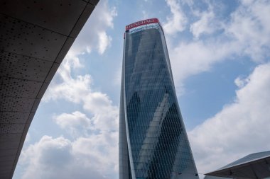 Citylife bölgesinde gökdelen, Milano, İtalya