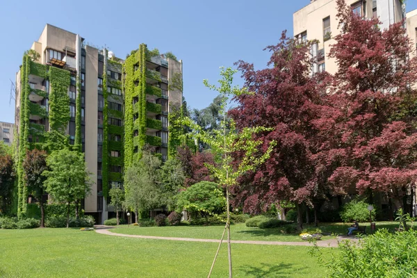 Milano Talya Mayıs 2018 Milano Nun Yeşil Mahallesi Nin Çevresinde — Stok fotoğraf